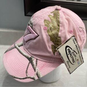 🆕 RealTree Racing Cap Danica Patrick Pink Camo